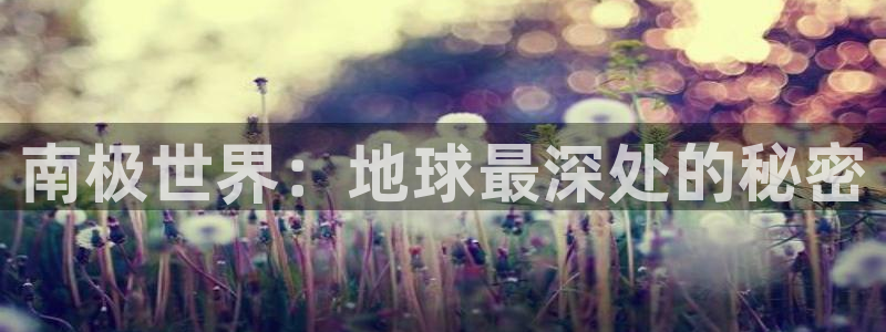 在线下载草莓视频：南极世界：地球最深处的秘密